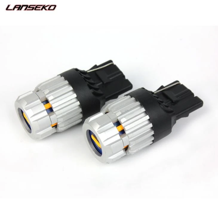 White Amber Color Car Small LED Bulb Interior Light Turning Light