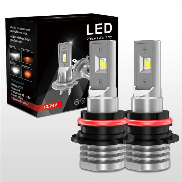 Remplacement de 4000LM V10P 9004 LED pour les ampoules halogènes