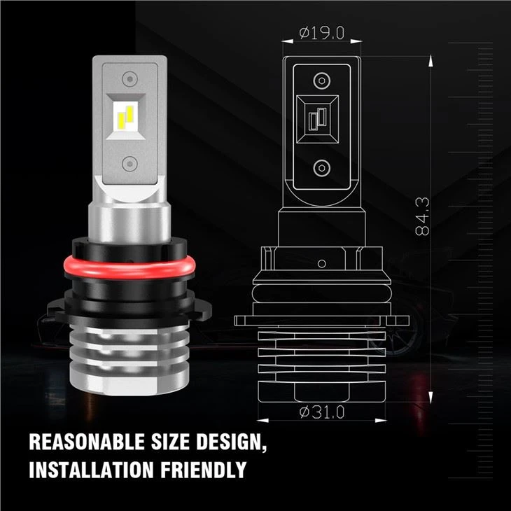 4000LM V10P 9004 LED Replacement For Halogen Bulbs